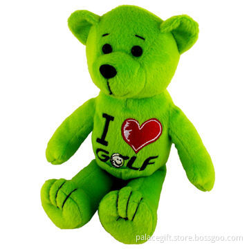 Plush Toys Teddy Bear with Embroidery and Cotton Stuffing, Meets EN 71 Standard, Measures 9" to 15"